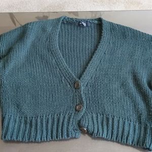 Dark green sweater